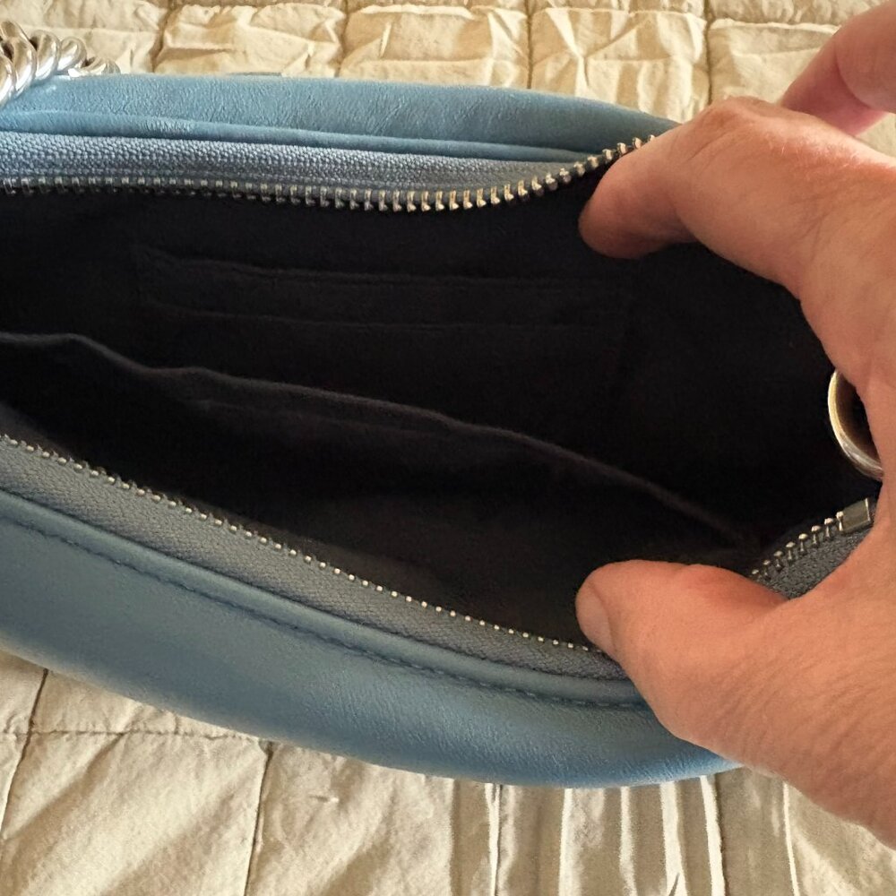Light Blue Coach Purse - Picture 4 of 4